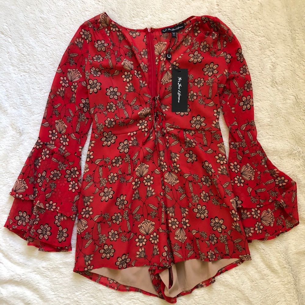 For Love & Lemon romper, NWT